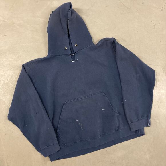 Y2K nike middle swoosh Hoodie - Picture 3 of 4